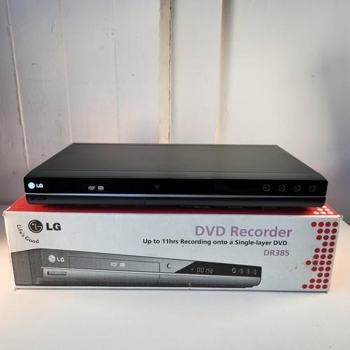 Dvd dr385 player recorder - lg,