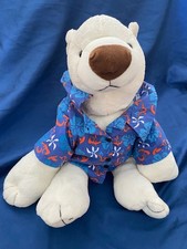 Eisbär Plüschtier Werbefigur Toppits rar 38 cm