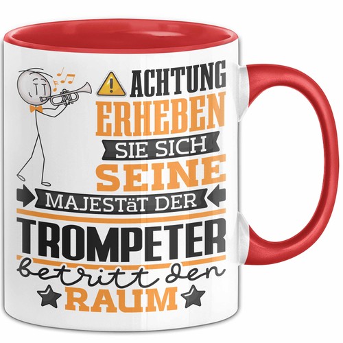 Trompeter geschenk tasse - trompeter,