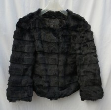 Pelzjacke schwarz 42 MILESTONE
