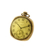 Elgin Watch co. U.S.A. Taschenuhr im dreiteiligen 14k Gold Filled Gehäuse