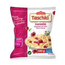 Wareniki Taschki mit Kirschfüllung vegan tiefgefroren 500 g - Вареники- Ташки