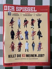 DER SPIEGEL Heft 41 / 2.10.25   Killt die KI meinen Job?