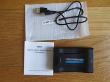 Scart to HDMI Converter, mit USB Kabel, gebraucht