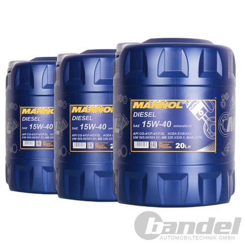 3x20 liter sae - liter, mannol