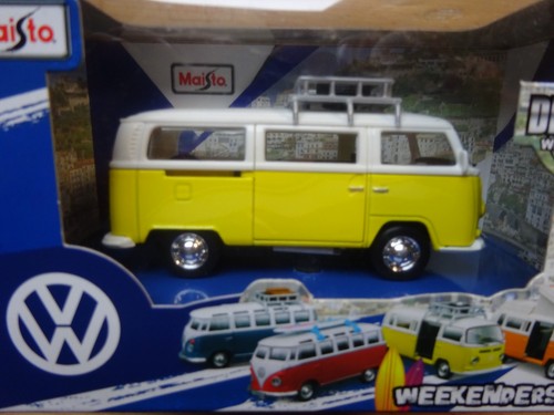 Bus mit gepäckträger - vw, t2