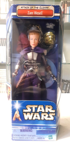 Zam wesell figur star wars - zam,