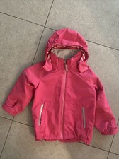 Polarn O. Pyret Jacke Gr: 110 Rosa Shelljacke PO.P Herbstjacke Übergang Kapuze