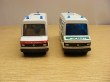 Siku  2015 und 2016  MB 809D Rettungsdienst DRK und Polizei Einsatzkommando