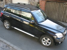 Alu Trittbretter Schweller Blanco für Mercedes-Benz GLK X204 ab 2008