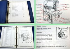 Lansing Typ ERT20/5 Elektro Stapler Betriebsanleitung Ersatzteillise 1970er