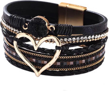 Lederarmband damen - lederarmband,