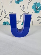 Leuchtreklame Neonschild Reklame Buchstabe Werbeschild U