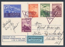 Österreich Sonderkarte Wiener