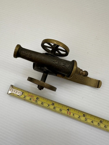 Vintage waterloo kanone - vintage,