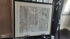 Antike Landkarte von 1758