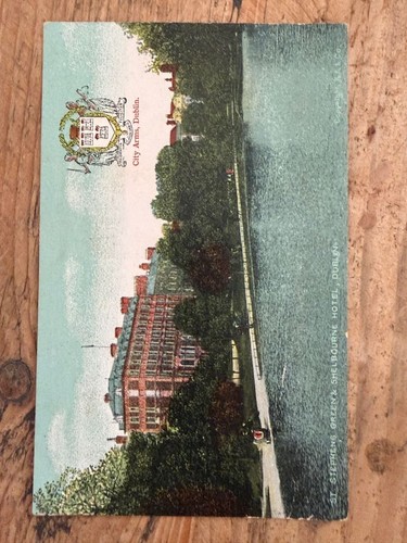 Edwardian dublin postkarte st - dublin, postkarte,