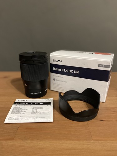 Sigma 16mm dc dn - dc,