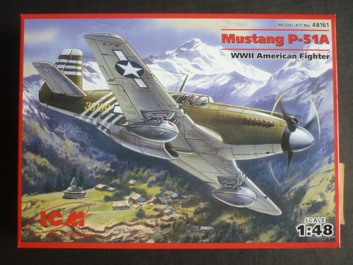 Icm 48161 mustang p 51a - icm, 1:48