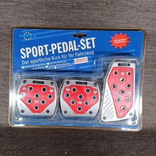 Eufab Sportpedale, Pedalerie, Universal, Rot, unbenutzt