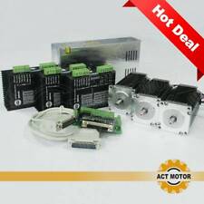 DE Free! 3Axis Nema23 CNC Kit 23HS2430 Schritmotor 3A 112mm 425oz-in DM542 3Nm