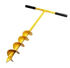 B-Ware 100mm Handerdbohrer Erdbohrer Erdlochbohrer Handbohrer