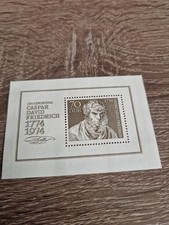 DDR 1974, Block 40, 200. Geburtstag von Caspar David Friedrich, postfrisch