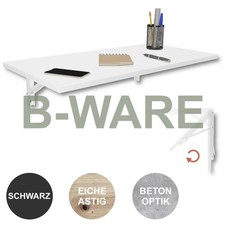 B-WARE Wandklapptisch 80x40 Esstisch Küchentisch Schreibtisch Klapptisch Wand