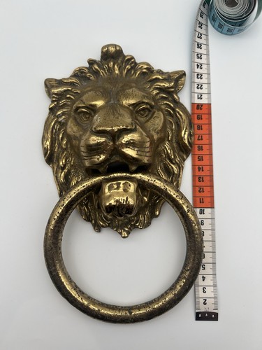 Türklopfer löwenkopf mit - löwenkopf,