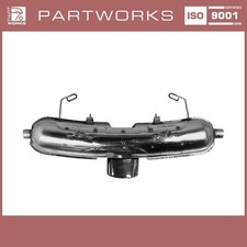 Endschalldämpfer für PORSCHE Boxster 986 2.5 Sportauspuff TÜV EDELSTAHL