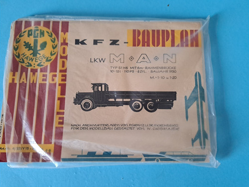Bauplan kfz lkw mab typ - mab, s1