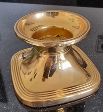 Kerzenständer Jakob Grimminger Schwäbisch Gmünd 925er Silber vergoldet