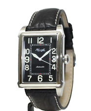 NOS! KIENZLE Herrenuhr Automatik ETA 2824, Datum, Glasboden, Lederband, 5BarW.R.