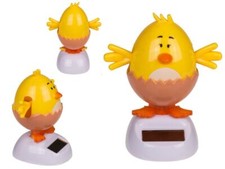 Solar Küken Ente Wackelfigur
