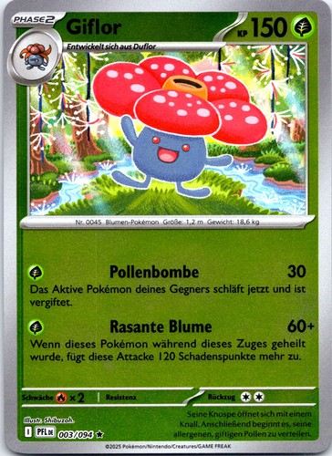 Giflor reverse holo fatale - reverse,