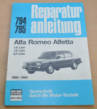 Alfa Romeo Alfetta 1,6 1,8 2,0