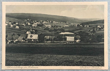 AK Schmiedeberg Kovářská (Böhmen) unterer Ortsteil, ungelaufen