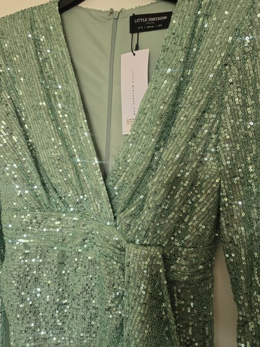 Damen kleid glitzer partykleid - damen,