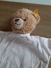 Steiff 239533 Schlaf Gut Bär Schmusetuch rosa 30 cm Kuscheltuch Kuschelbär 