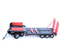 Bruder Tieflader grau mit