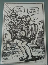 Vintage Postkarte Robert Crumb