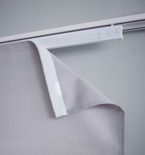 Paneelwagen 60 cm Weiß Flächenvorhang Schiebegardine Universal Stabil