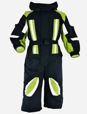 skianzug gelb/schwarz 98