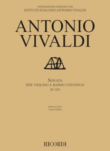 Sonata for violin and basso - for,