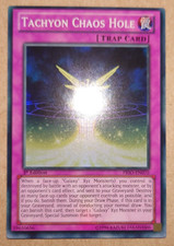 Yu-Gi-Oh! - Tachyon Chaos Loch - PRIO-DE070 - Super Rare - 1. Auflage