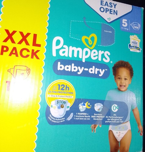 Pampers baby dry - pampers, xxl