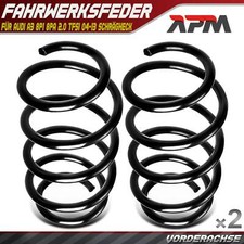 2x Federn Fahrwerksfeder Vorne