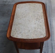 B5/ Berthold Müller Mosaik Werkstätte Servierwagen Teewagen - ca. 59x78x50 cm./H