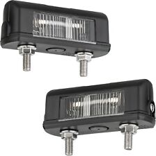 2 x Kennzeichenleuchte