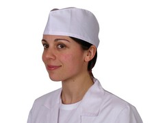 Schiffchen weiß Kochmütze Küchenhaube Kochschiffchen Mütze Küche Kochhut Haube